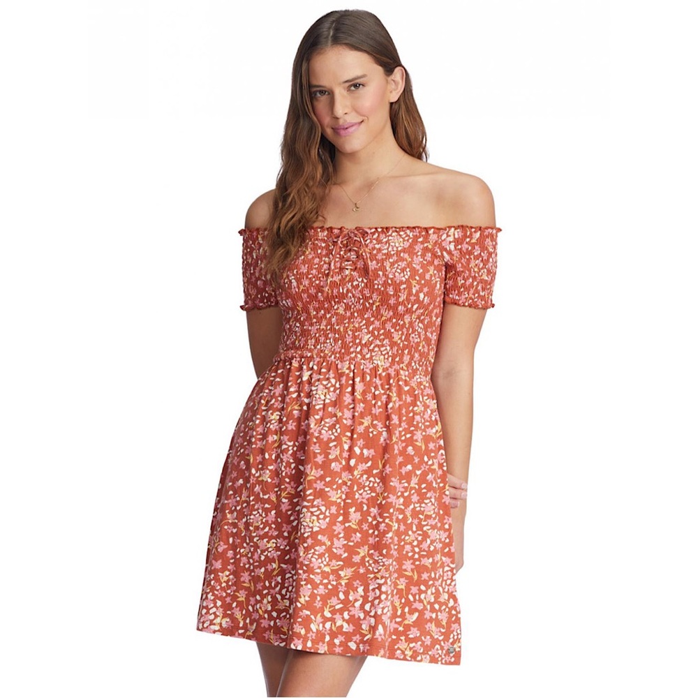 Roxy At The Same Time Off The Shoulder Dress